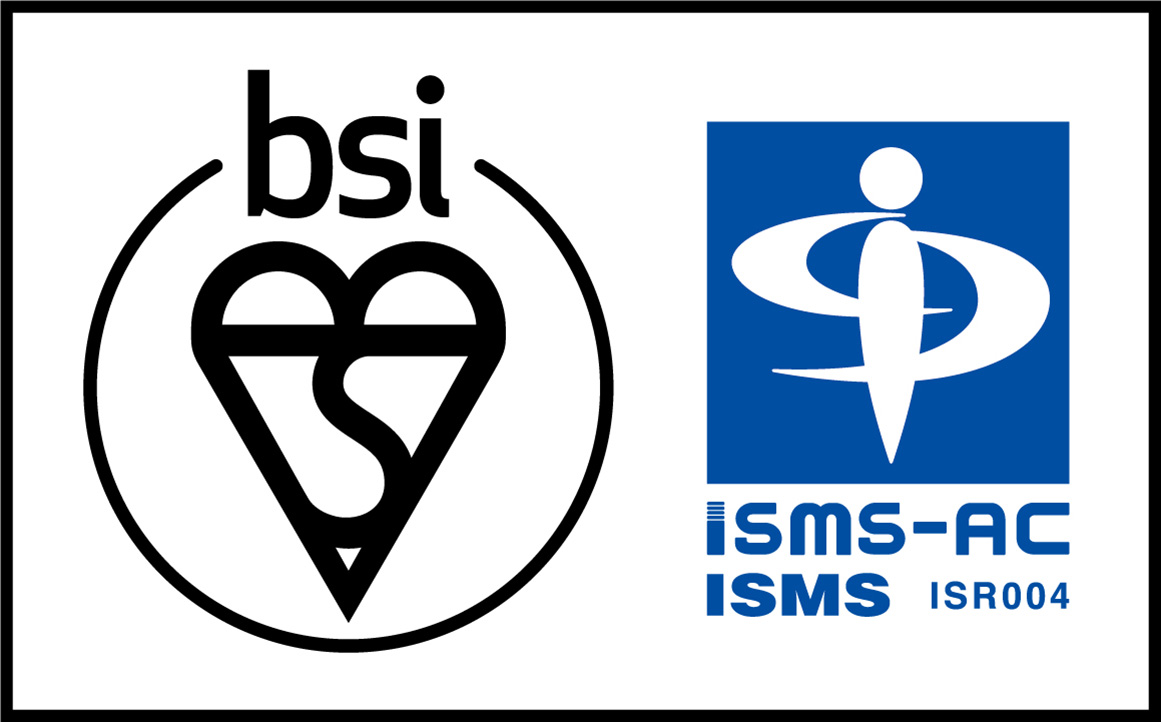 ISO/IEC 27001 / JIS Q 27001 認証番号　IS 602945